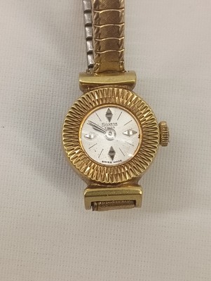 Vintage Silvana Gold Filled Women's Wind Up Watch Swiss Made NEEDS REPAIR