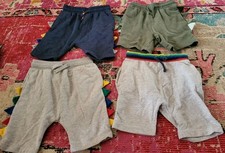 Lot 4 Next UK boys size 6 7 boys shorts rainbow  dinoaur spikes summer set VGUC