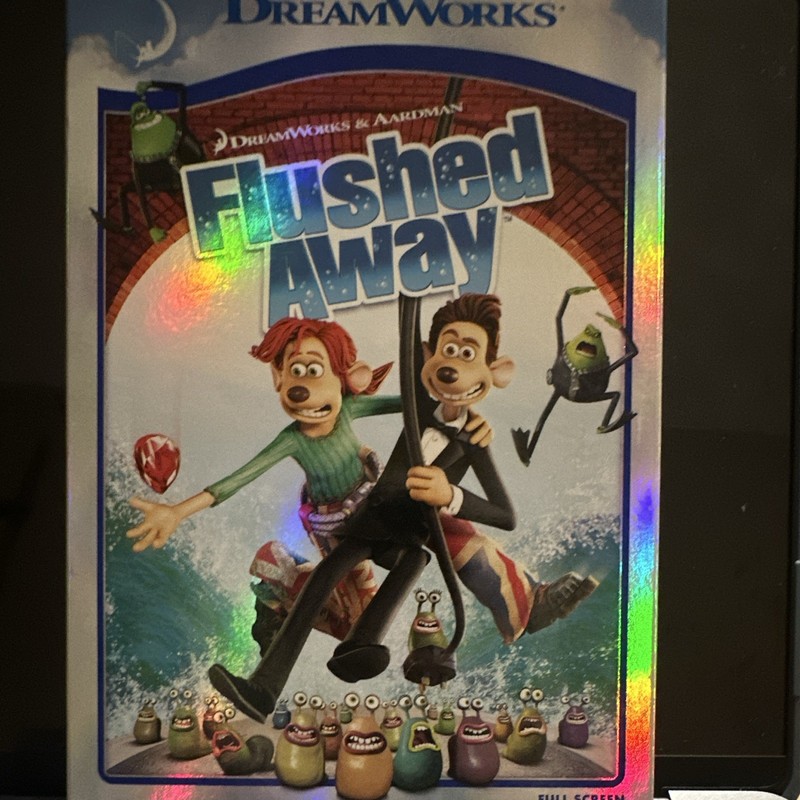 DreamWorks Flushed Away Movie DVD Format Disc