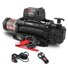X-bull Electric Winch 13000lb Synthetic Rope Waterproof Off-road Truck 4wd 4x4