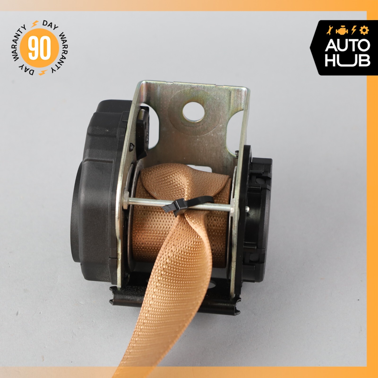 09-13 Maserati Quattroporte S M139 Rear Center Seat Belt Beige OEM 50k