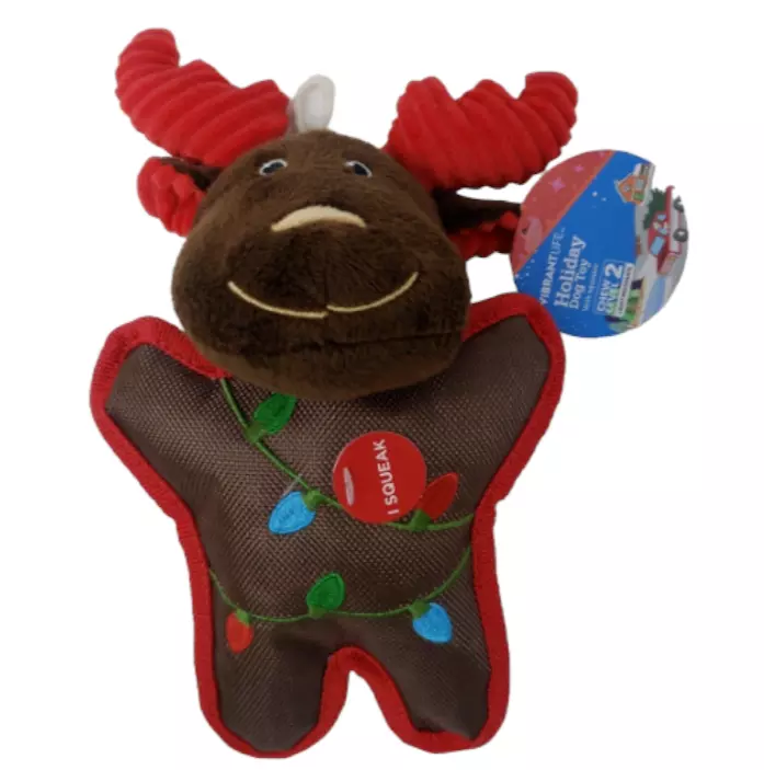 Squeaky moose dog toy cheap