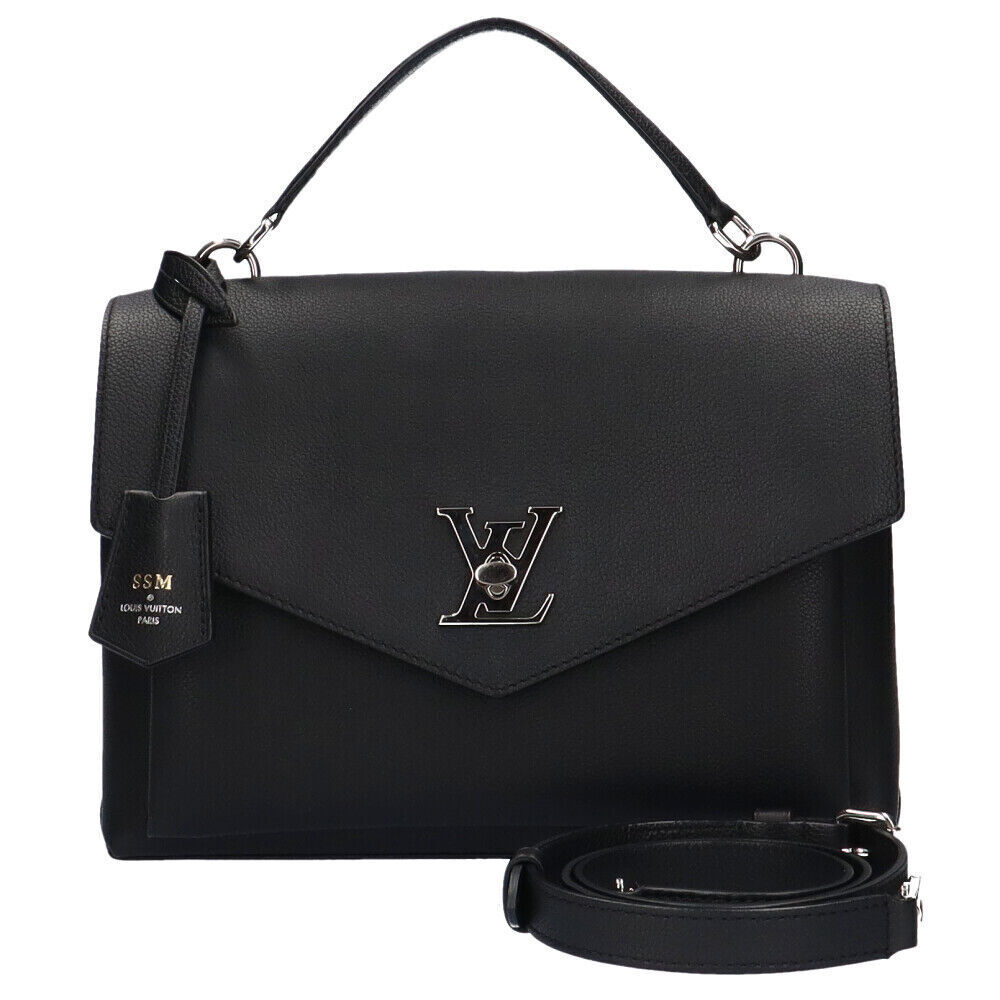 Louis Vuitton Mylockme Satchel Crossbody Noir Leather for Louis Vuitton Mylockme Satchel Crossbody Noir Leather for
