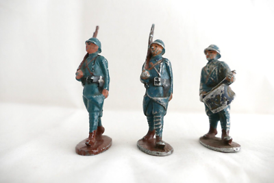 Figurine Quiralu ancienne Infanterie Tireur à genou