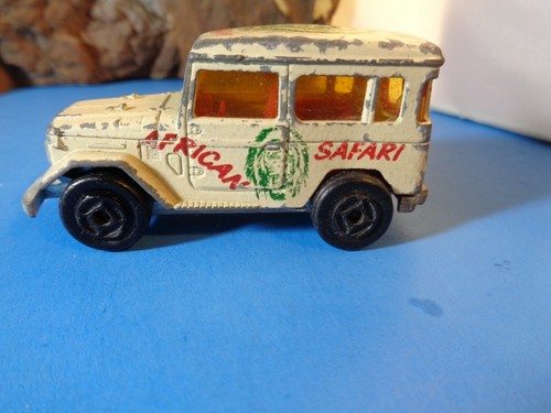 MAJORETTE 1/53 SCALE TOYOTA J 40, 4 X 4 LAND CRUISER, AFRICAN SAFARI 5-8-1 - Picture 7 of 11