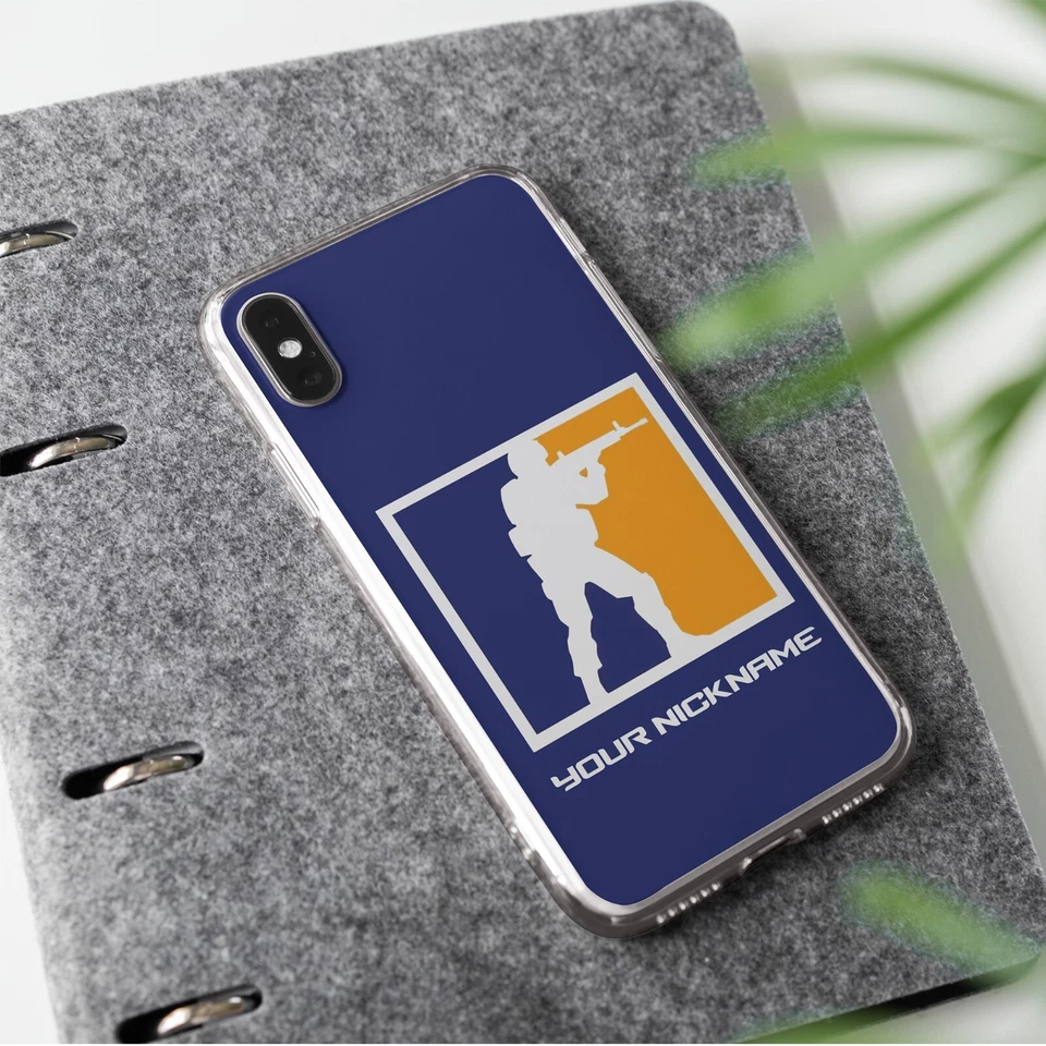 Personalisierte Counter Strike Handyhülle für Apple iPhone mit Wunschnam - Bild 4 von 4