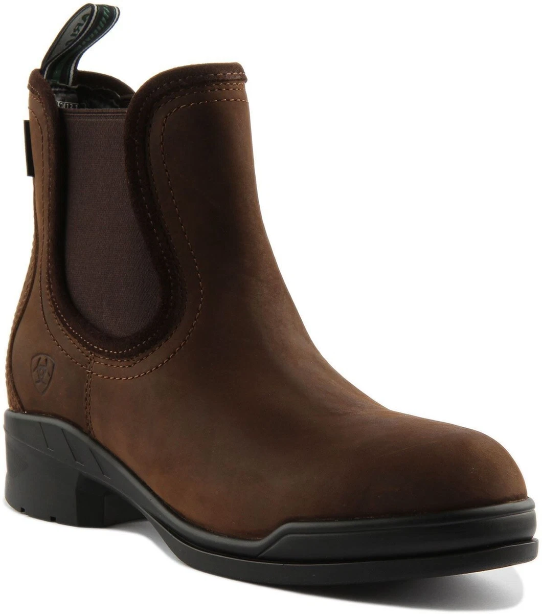Ariat Heritage R Toe stivali western da donna - Marrone invecchiato