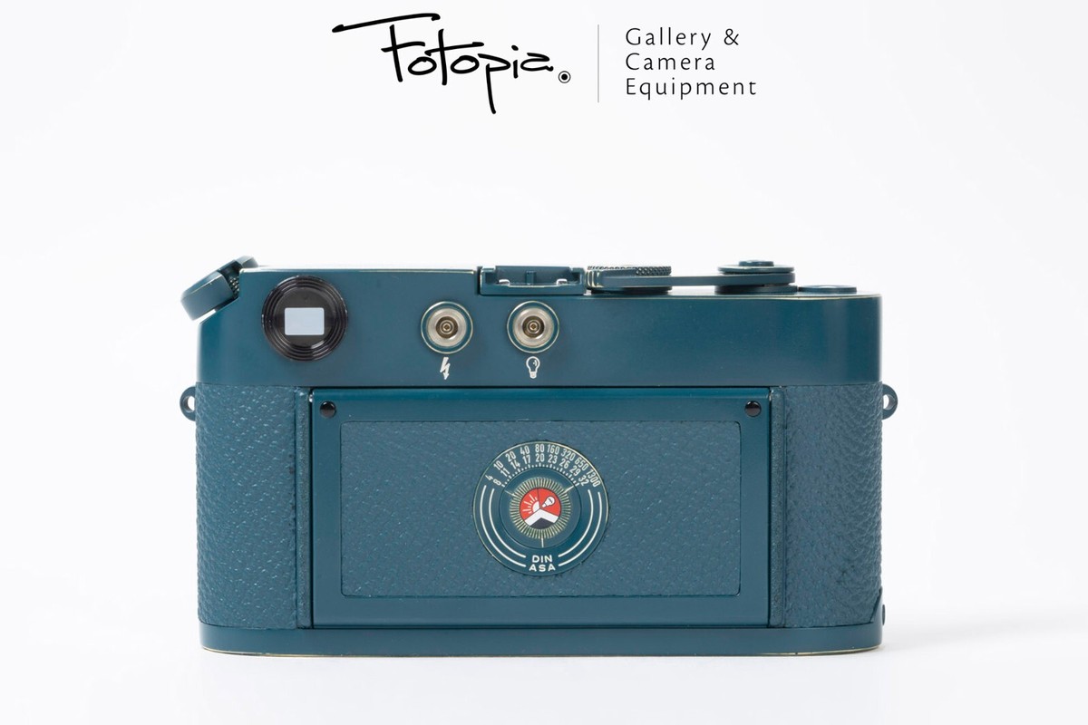 Leica M4 - Mod. MDa / Kanto Repaint (Blue grey hard used Leica M4 - Mod. MDa / Kanto Repaint (Blue grey hard used