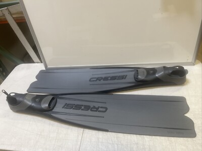 Cressi-sub Long Free Diving Soft and Powerful Fins - Gara 3000: made in Italy