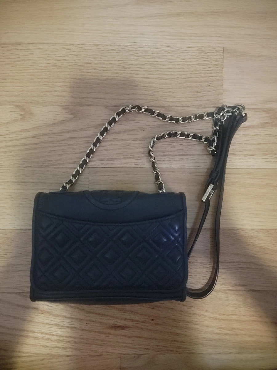 Tory Burch Chain Strap Shoulder Bag in Black