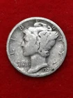 1925 p Silver Mercury Dime#52cr