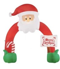 12.5 ft by 12 LED Santa Archway Holiday Inflatable Christmas Decoration Outdoor