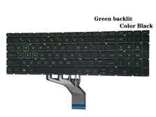 New HP 15-dk0056wm 15-DK1056WM 15-dk0068wm 15-dk0055wm Backlit Keyboard Black US