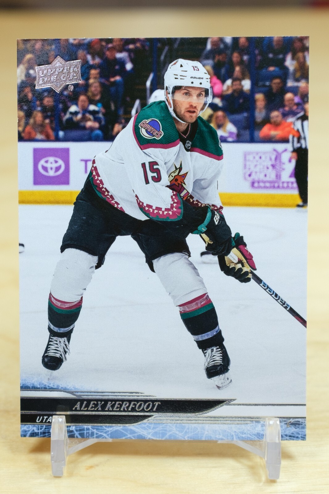 2024-25 Upper Deck Base #9 Alex Kerfoot - Utah Hockey Club