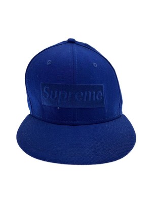 Supreme Tonal Box Logo New Era ネイビー 14aw Supreme F/W 2014 Tonal Box Logo New Era 7 1/2 Royal Navy | eBay