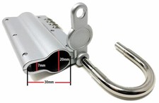 Padlock Combination Lock Key Storage Case Box Safe Security Hidden Stash