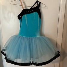 Black and Blue Tutu Costume Adult Small or Child Large