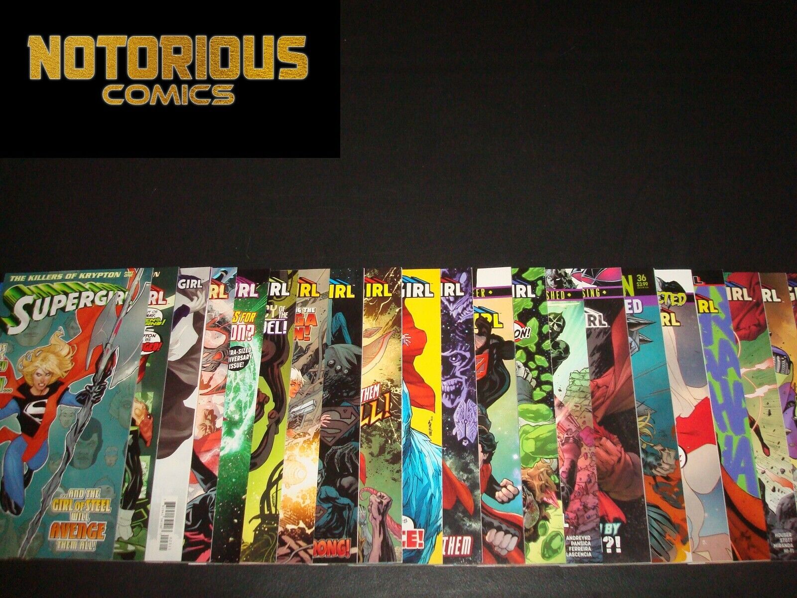 Supergirl 21-40 Complete Comic Lot Run Set Hell Arisen Andreyko DC Collection Oryginalna, gwarancja jakości