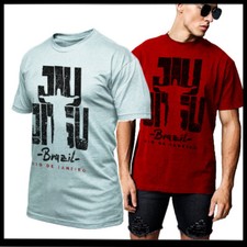 Brazilian Jiu Jitsu T-Shirt Muay Thai Boxing Judo Karate Martial Arts Sports Gym