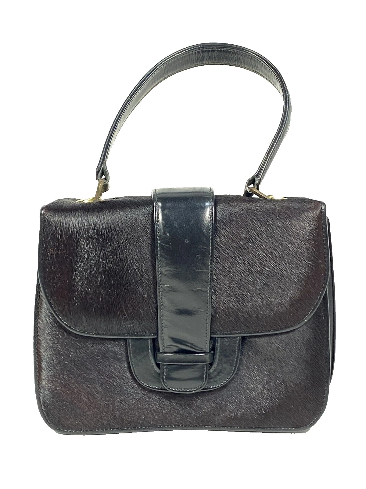 Ocasião Especial couro costurado acessórios Vintage