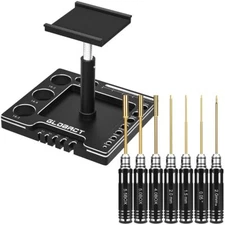 GLOBACT Multifunctional 1/18 1/24 RC Work Stand RC Screwdrivers for RC Crawler