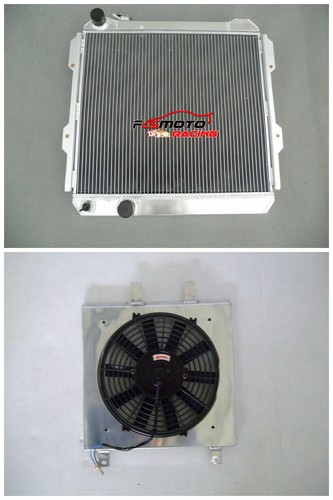 Radiateur En Aluminium Pour TOYOTA HILUX 84-91 LN85 LN60 LN61