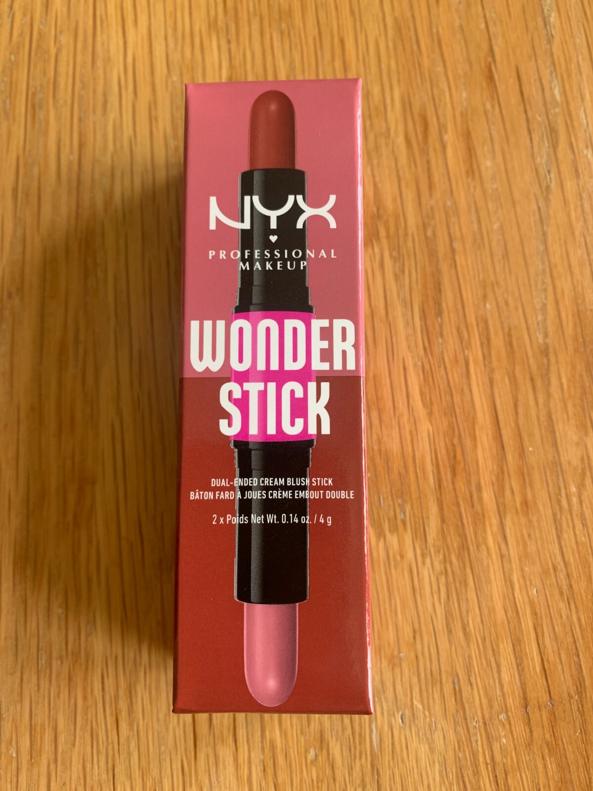 Nyx Professional Makeup Blush, With Hyaluronic Acid, Hydrates, Blendable Texture, Vegan, Wonder Stick, Deep Magenta + Ginger - Image 3