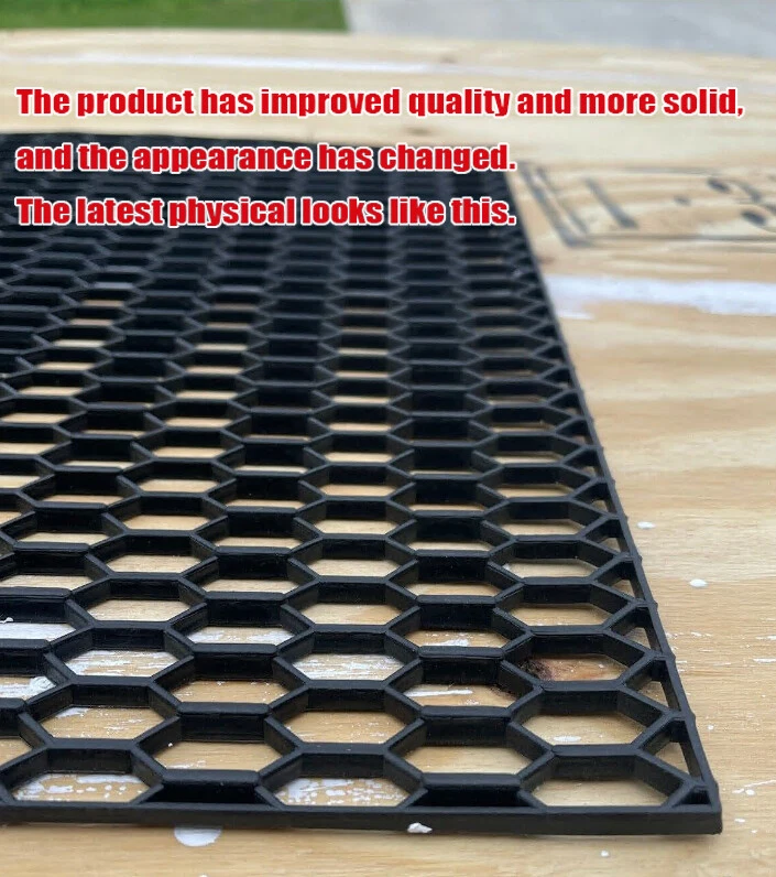 Universal ABS 47""x16"" Car Racing Malla de panal Parrilla Alerón Parachoques Ventilación Foto 4 de 4