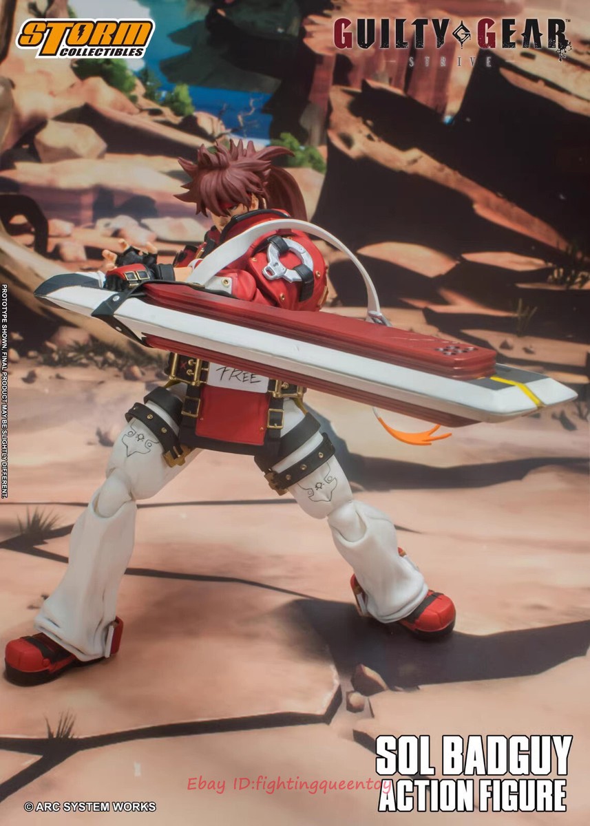 Storm Toys SOL BADGUY アクションフィギュア ACSB01G Storm Toys 1/12 SOL·BADGUY Guilty Gear Action Figure Model