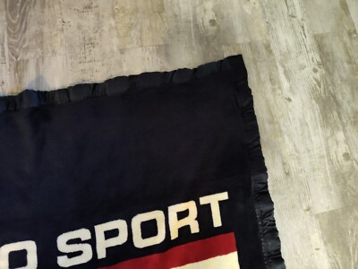 ラルフローレン　アメリカ国旗ブランケット Polo Sport Ralph Lauren Throw Blanket American Flag 56