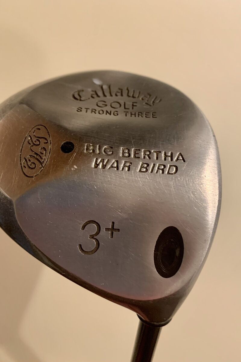 Callaway Big Bertha Warbird 3+ Wood, 13° loft, 43” long, RCH Callaway Big Bertha Warbird 3+ Wood, 13° loft, 43” long, RCH