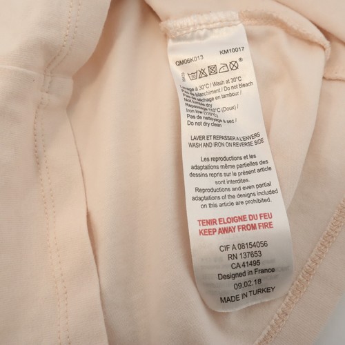 Kenzo Kids Long Sleeve Shirt Girl's 4 Logo Tiger Pink - Picture 7 of 8