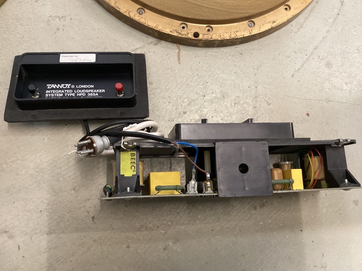 TANNOY HPD385 ネットワーク　一個 タンノイHPD-385のネットワーク箱製作 −その1− - TomのブログⅡ