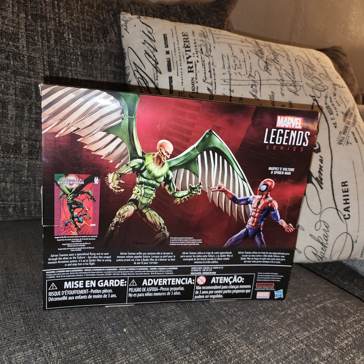 Ultimate Spider-Man & Vulture 2-pack Marvel Legends Rare WalMart