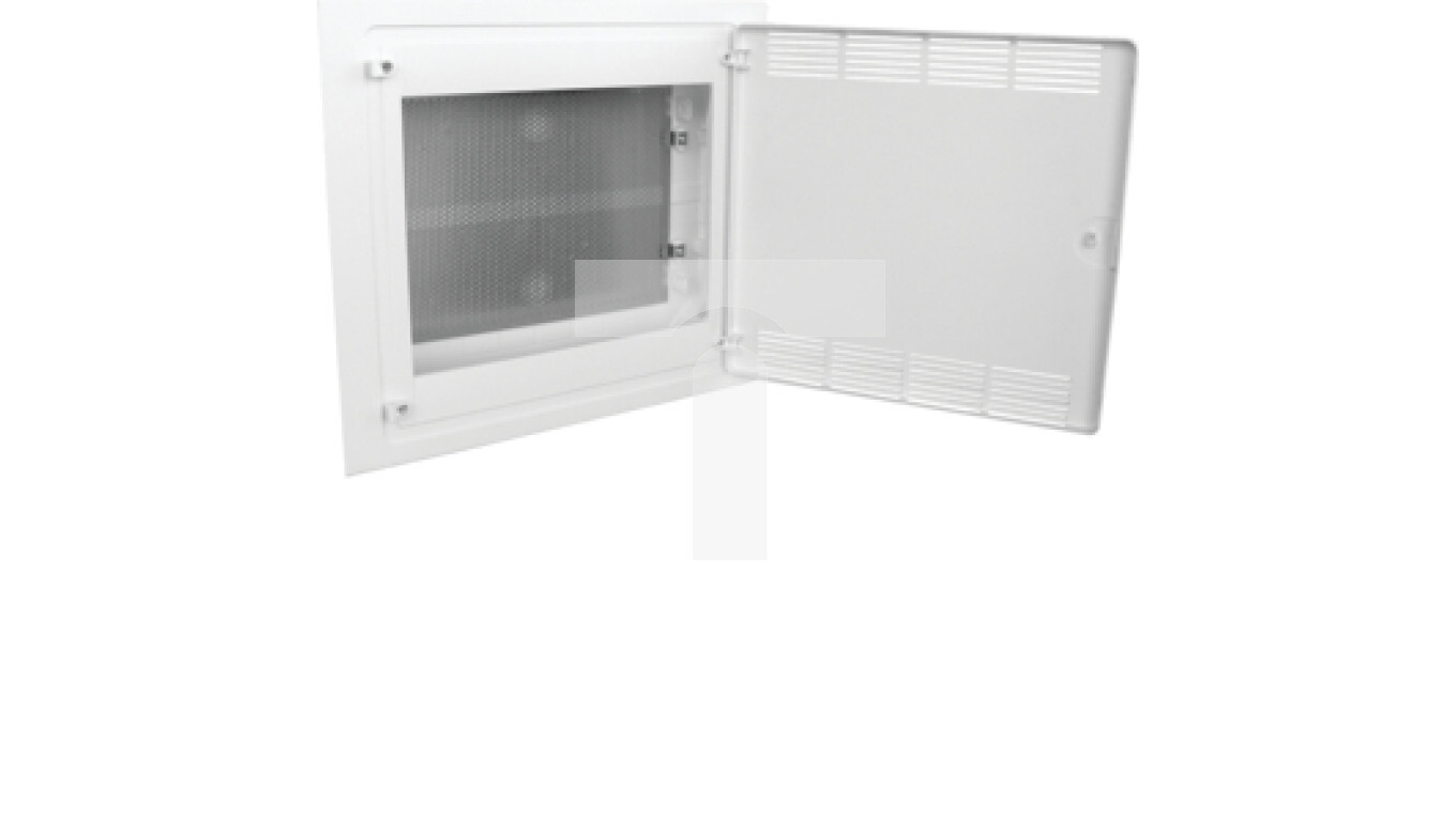 Multimedia modular switchboard 2x18 flush-mounted with mounting plate Gol /T2UK