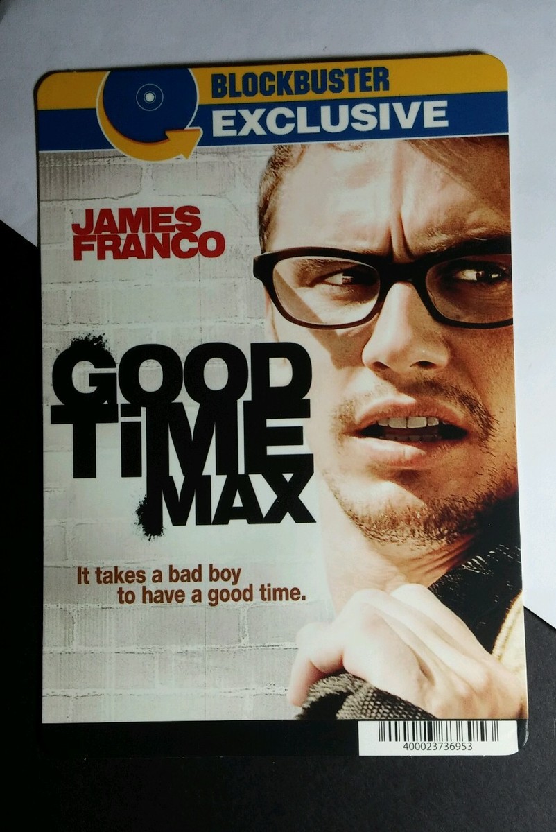 GOOD TIME MAX JAMES FRANCO PHOTO MINI POSTER BACKER CARD (NOT A