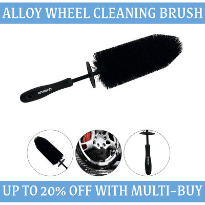 AMTECH Alufelgen Felgen Reinigungsbürste 17'' Wash extra lange Bürste kratzfest