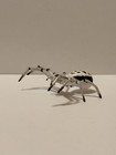 Handmade Hand-painted 2.5" White-banded Crab Spider Arachnid Figurine Replica — photo 10
