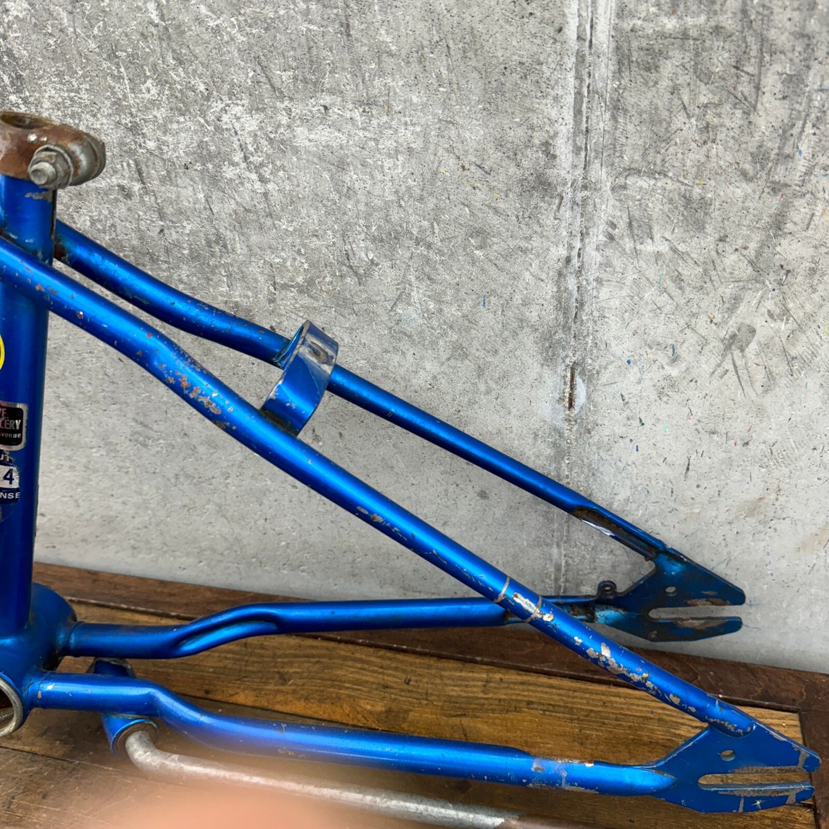 Vintage Schwinn Scrambler Frame Set Phantom Old School BMX Vintage Schwinn Scrambler Frame Set Phantom Old School BMX