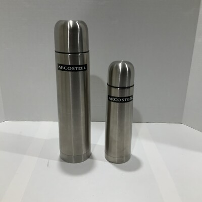 Arcosteel Vacuum Thermos Bottle Coffee/Flask Stainless Steel 350ml & 750ml