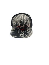 Preowned Dc Comics Batman Graphic SnapBack Hat H4