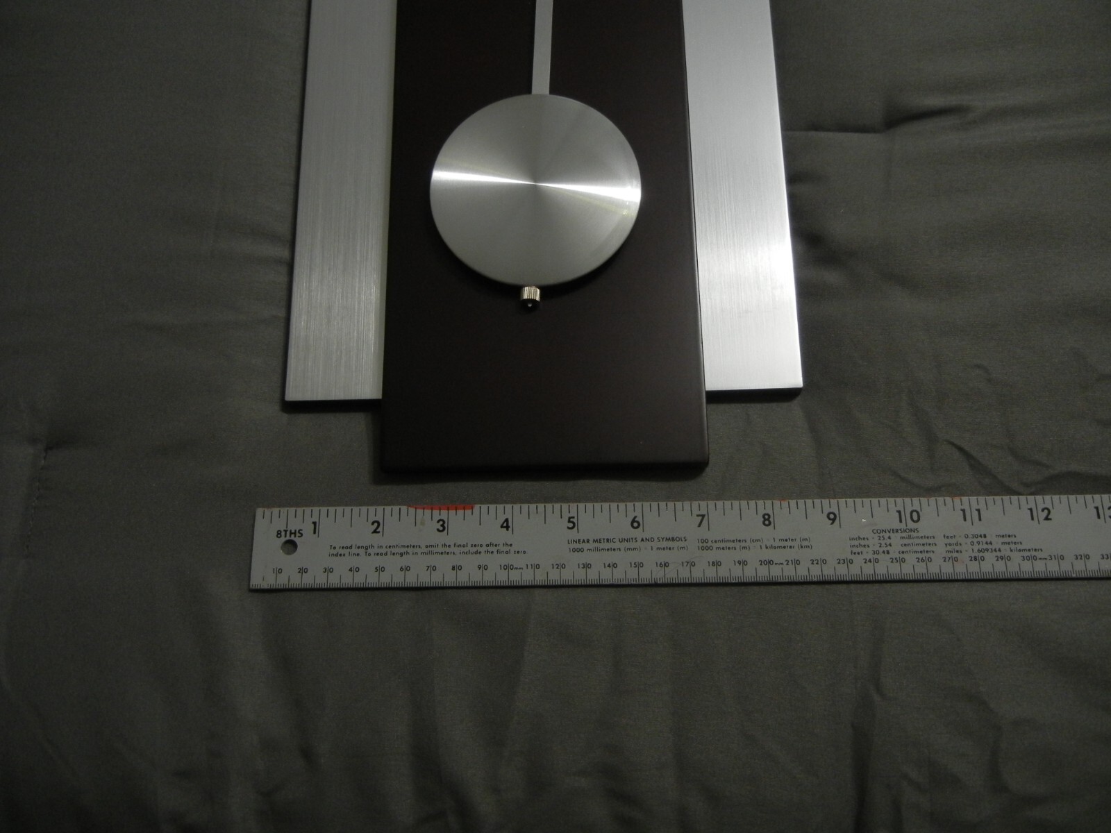 Howard Miller Bergen 625279 Quartz Wall Clock With Pendulum eBay