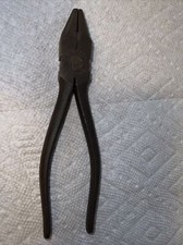 Vintage KRAEUTER No. 1830-6-1/2 Lineman Pliers w/Side Cutters Made in USA