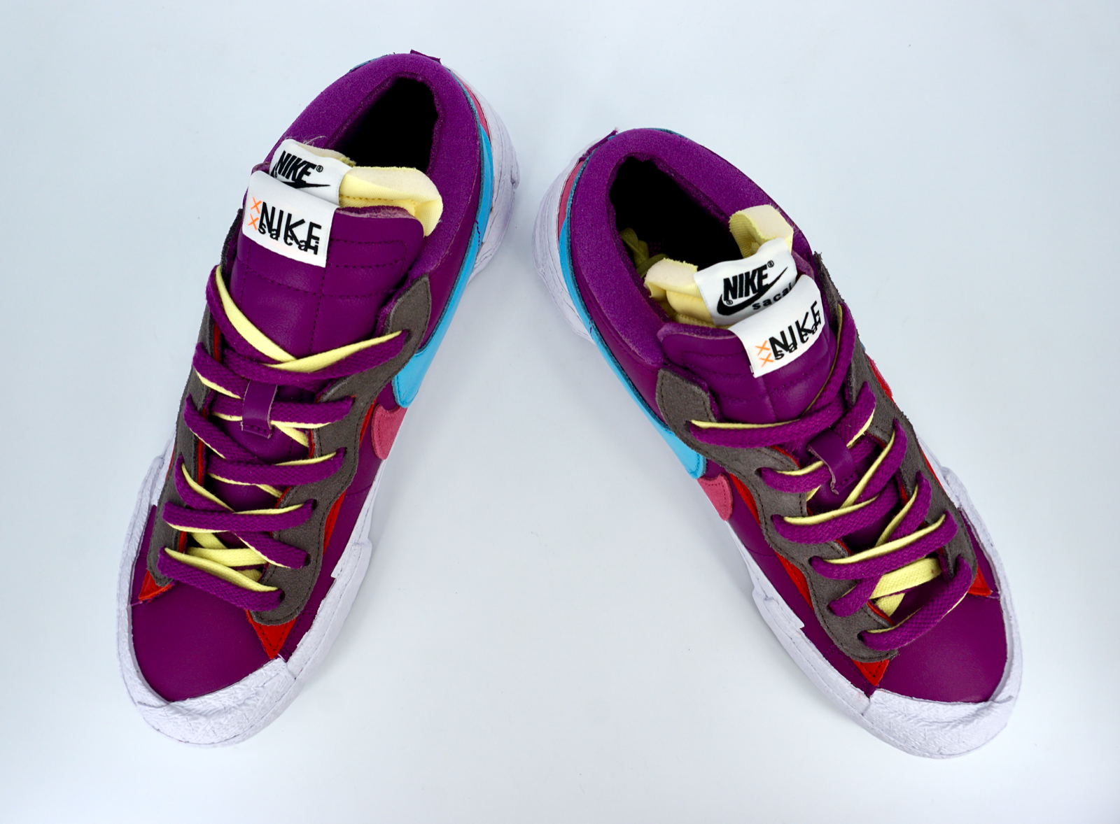 SACAI X NIKE Nike Blazer Low x Sacai x KAWS "Purple Dusk" DM7901 500 Uomo Taglia 6 5