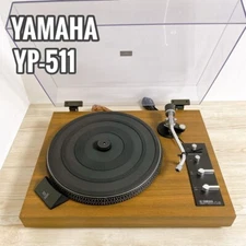 Yamaha YP-511 Direct Drive Record Player Turntable Confirmed Excellent Operation