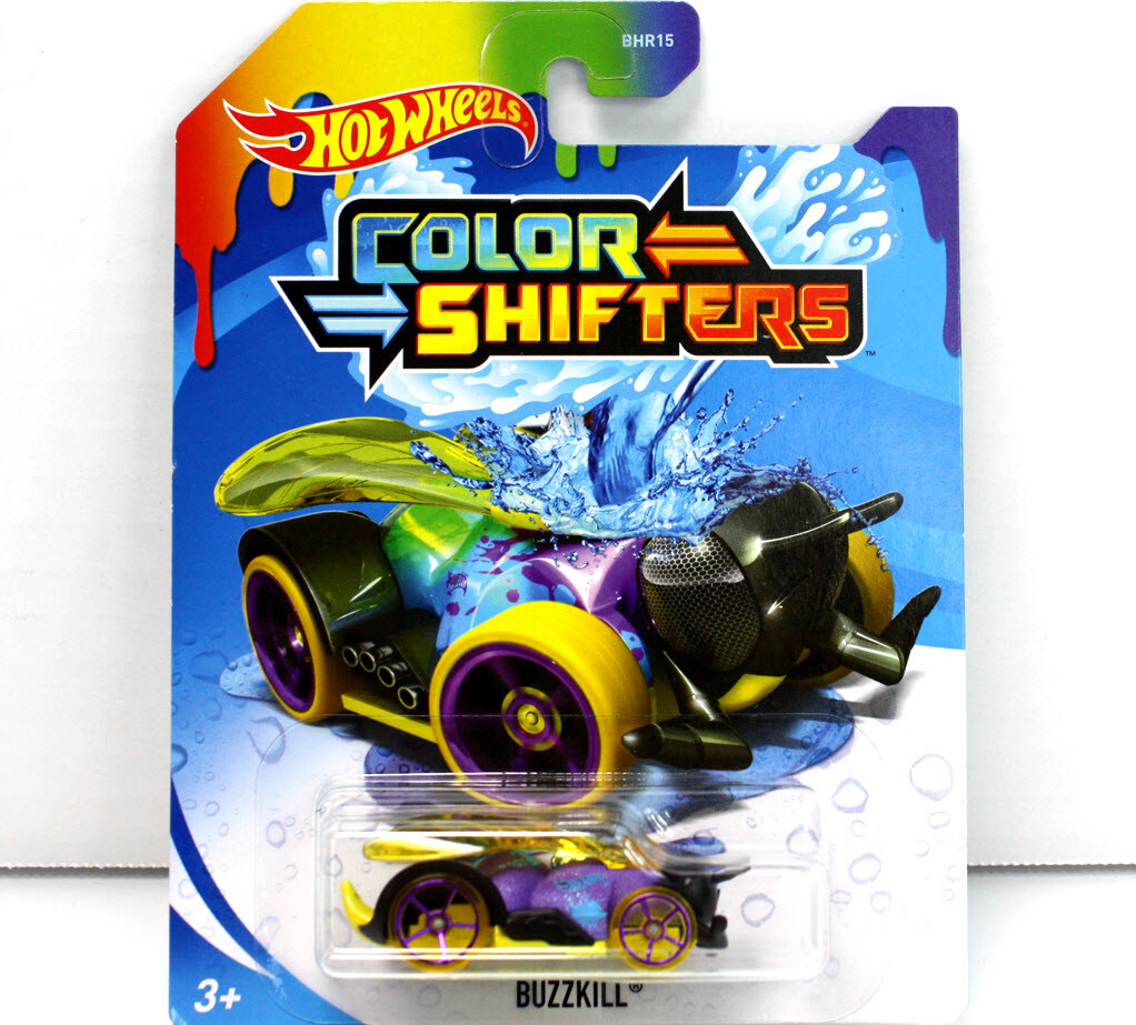 Hot Wheels COLOR SHIFTERS - 2019 BUZZKILL Killer Bee Color