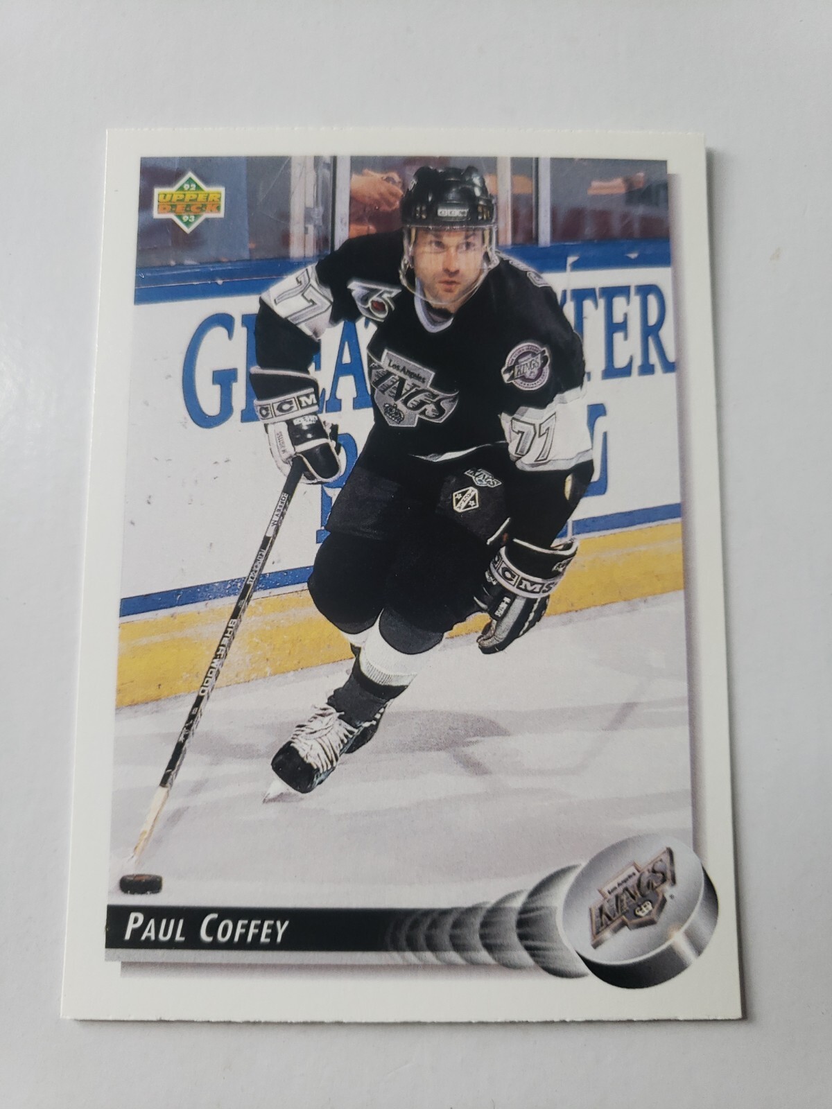 Paul Coffey #116 Hockey Cards 1992 Upper Deck trading card — raw and PSA graded price guide
