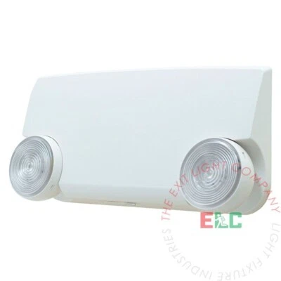 LIGHT FIXTURE INDUSTRIES LFI Lights | Compact Emergency Light | Adjustable Heads | EL-CX-W-BB