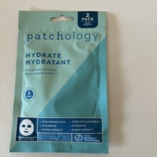 Patchology Hydrate Thirst Quenching Sheet Mask Pack of 2 Masks