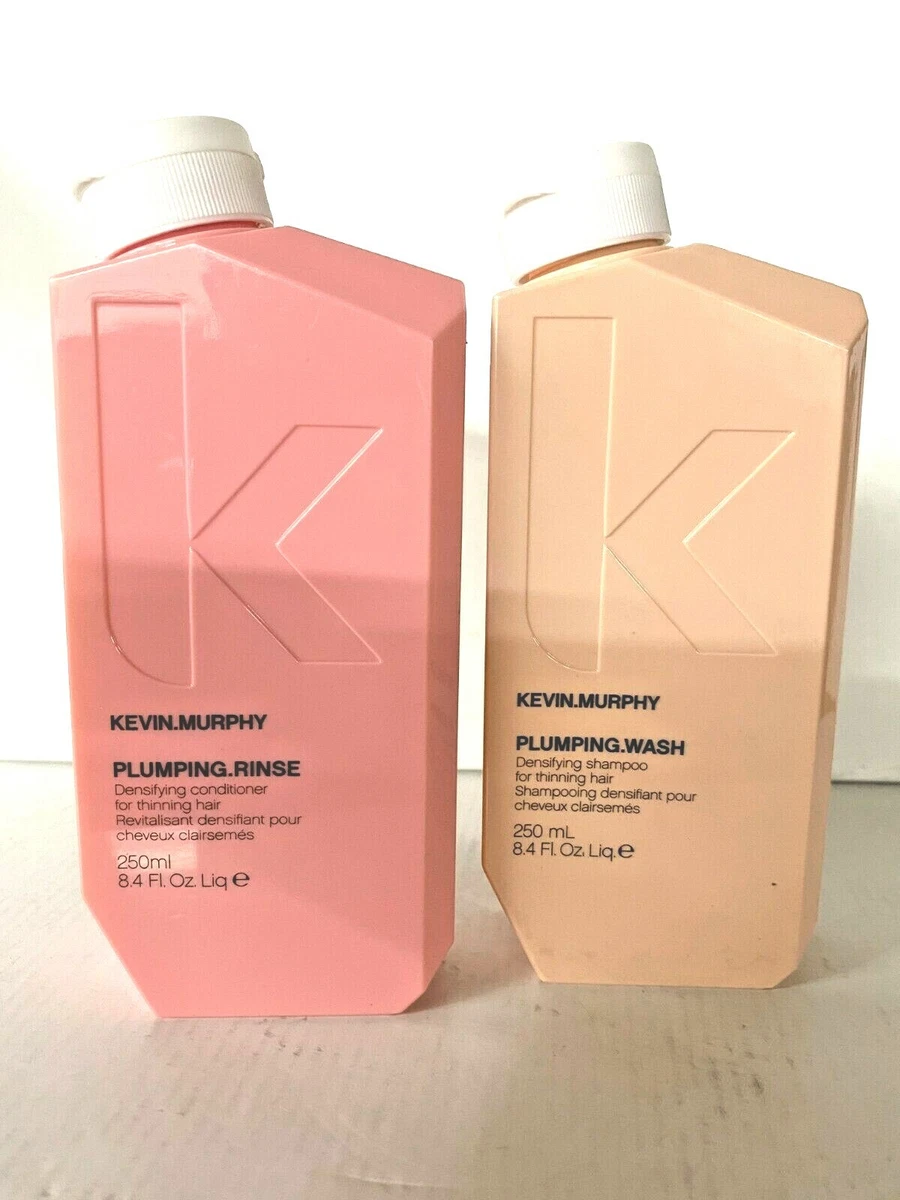 Kevin Murphy Plumping Wash Shampoo & Rinse Duo 250 ml 8.4oz New Free  SHIPPING 798813086402